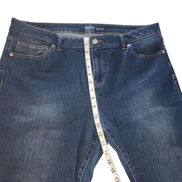 Soho New‎ York Company Womens Blue Bootcut Jeans Plus Size 18 - Picture 6 of 10